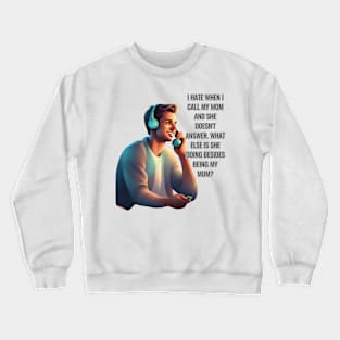 Meme - Mum Love Crewneck Sweatshirt